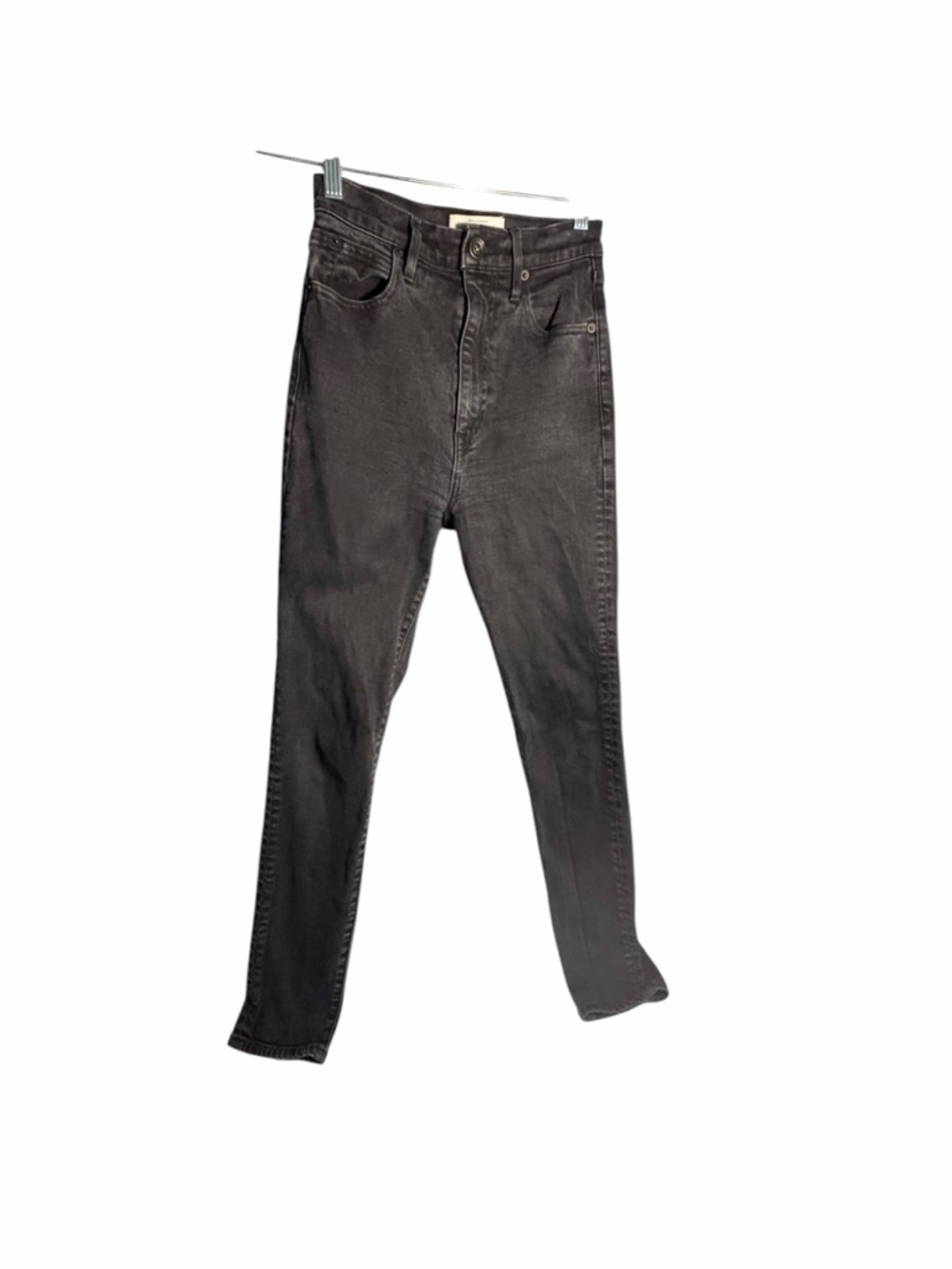 Slvrlake Beatnik Ankle High-Rise Black Skinny Jeans Sz 25